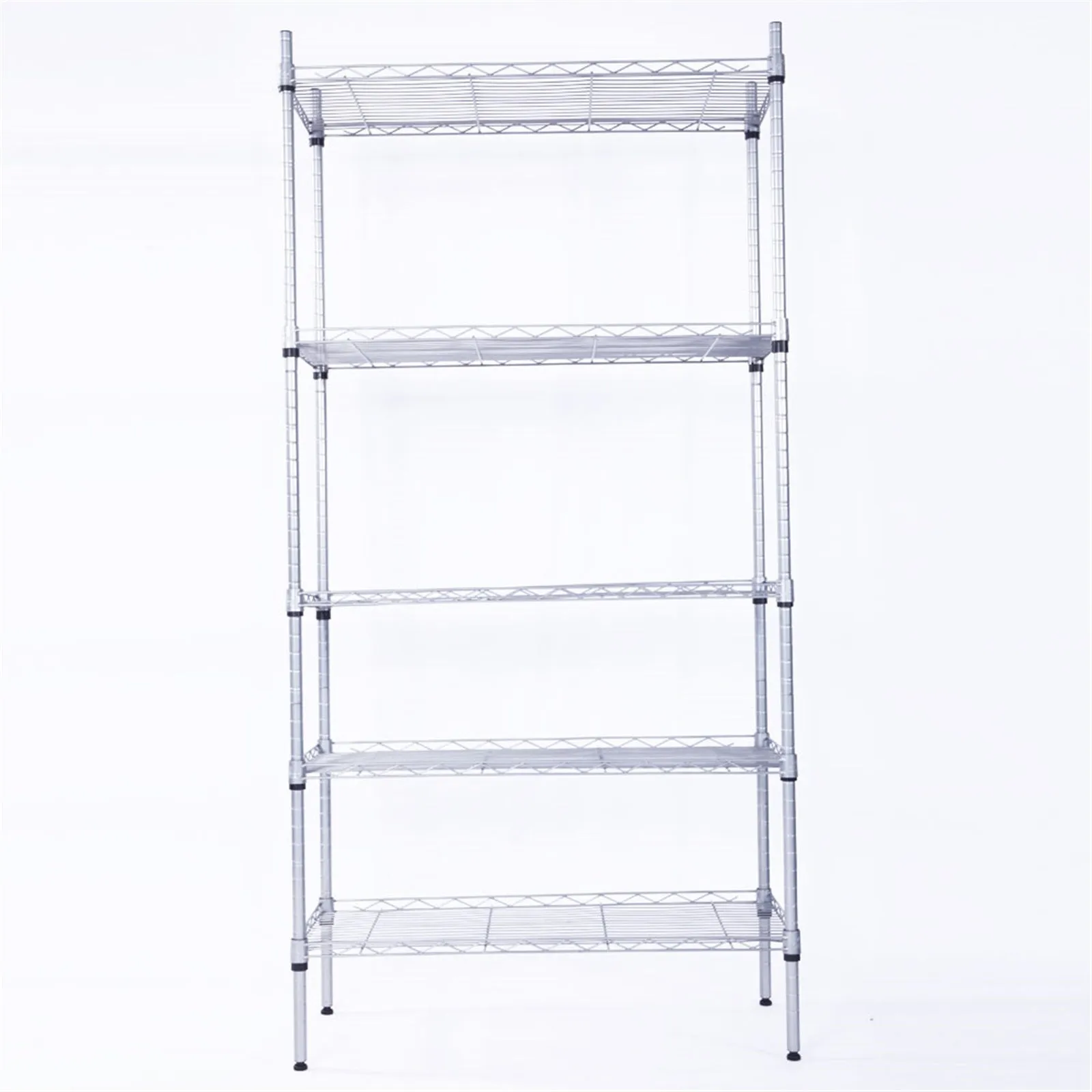 5-Shelf Adjustable;  Heavy Duty Storage Shelving Unit ;  Steel