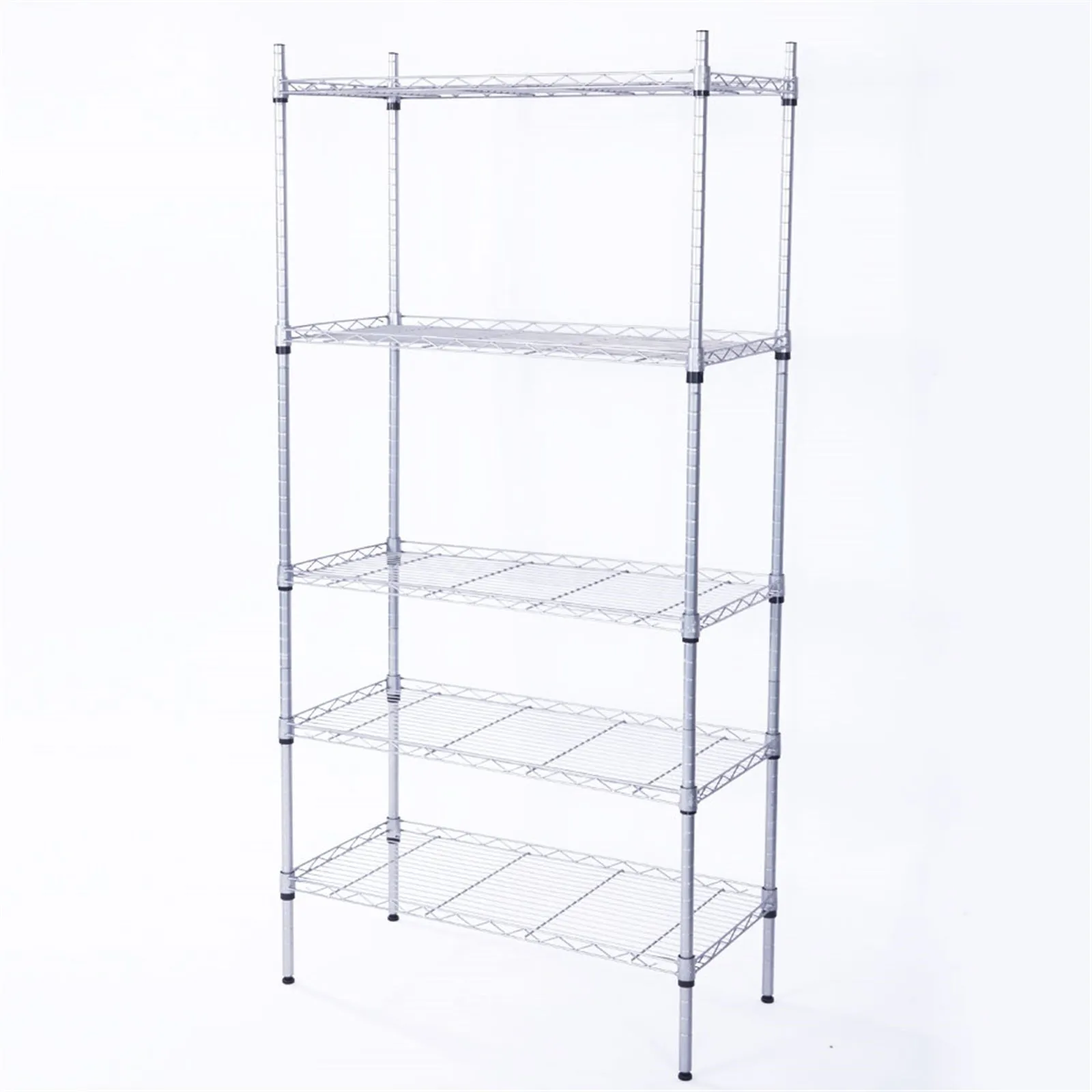 5-Shelf Adjustable;  Heavy Duty Storage Shelving Unit ;  Steel