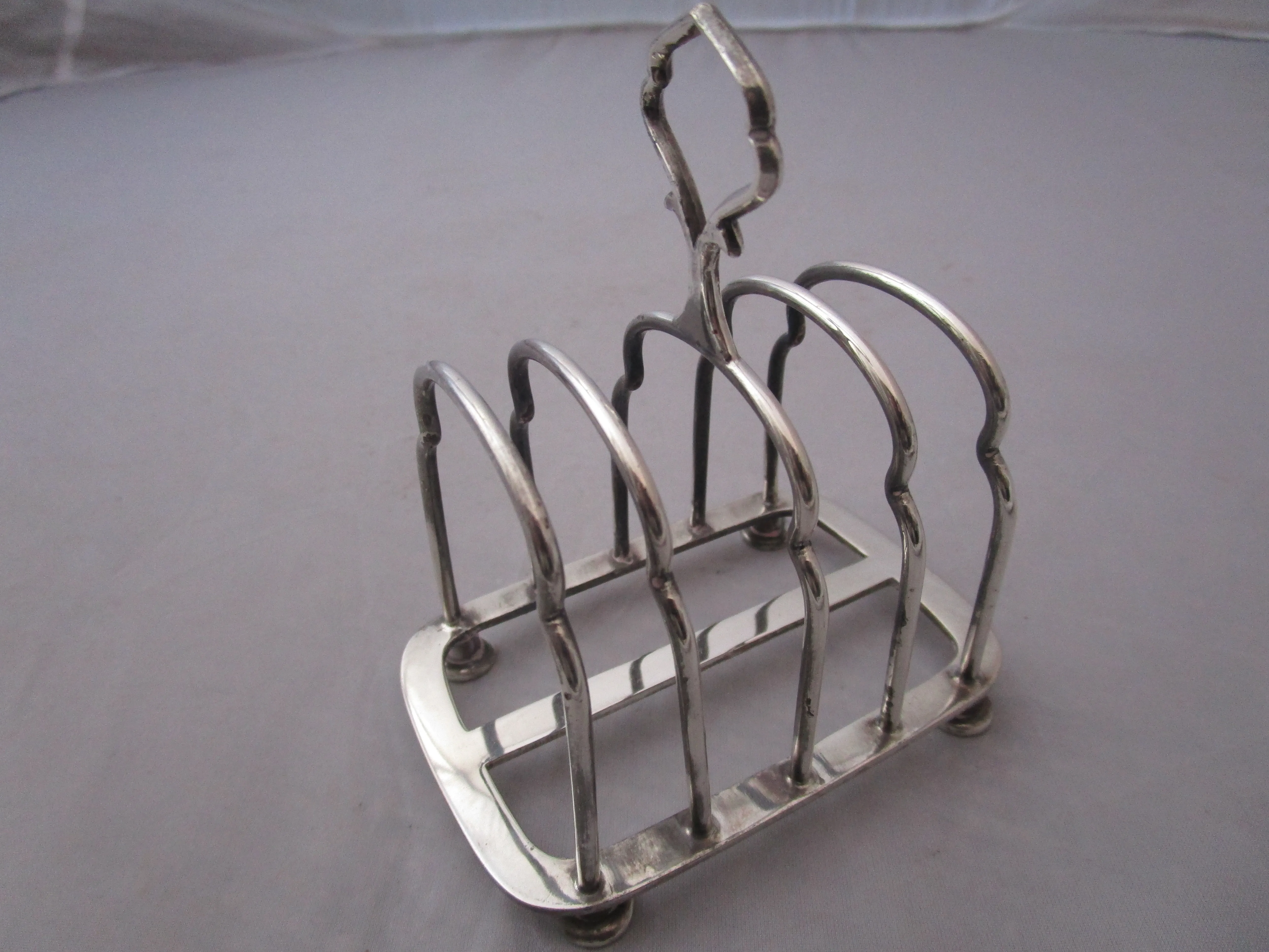 A1 Silver Plate Toast Rack Vintage Mid Century c1950