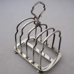 A1 Silver Plate Toast Rack Vintage Mid Century c1950