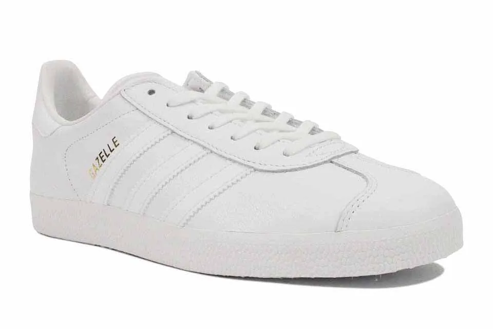 Adidas Gazelle "White/Gold Metallic"