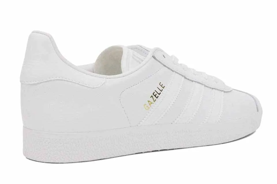 Adidas Gazelle "White/Gold Metallic"