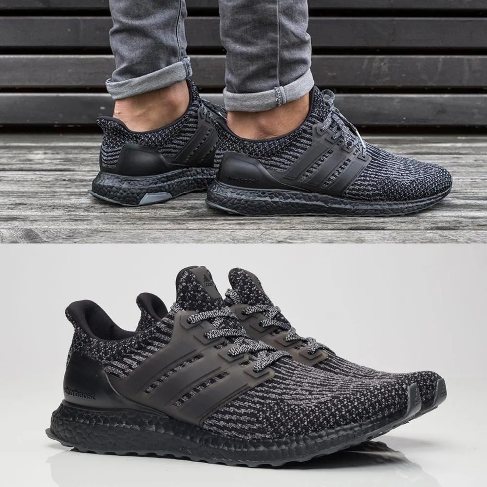 adidas Ultra Boost 3.0 Core Black-Dark Grey