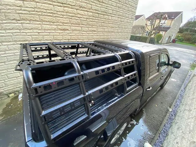 Adjustable Expedition Load Bed Rack Frame System for Volkswagen Amarok