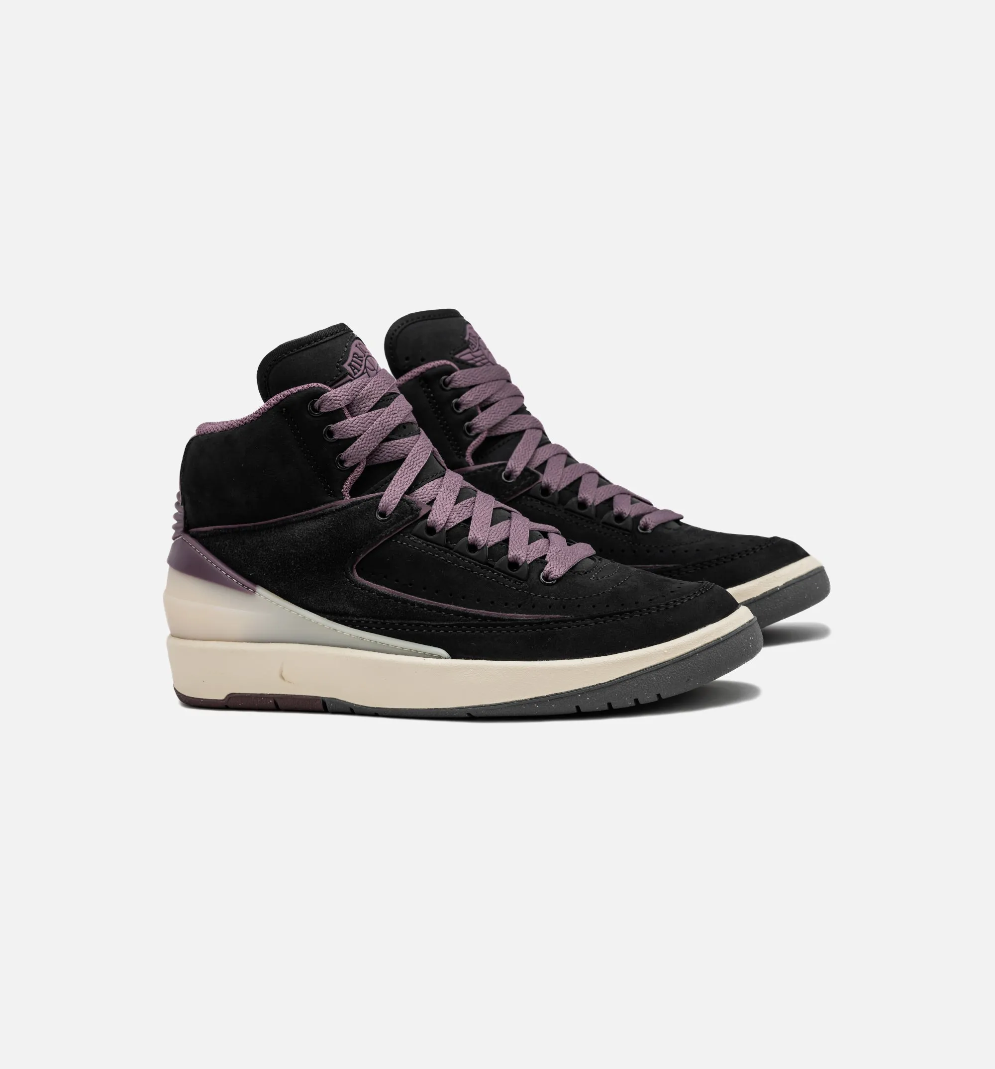 Air Jordan 2 Retro Off Noir Womens Lifestyle Shoe - Off Noir/Ice Cool Grey/Mauve