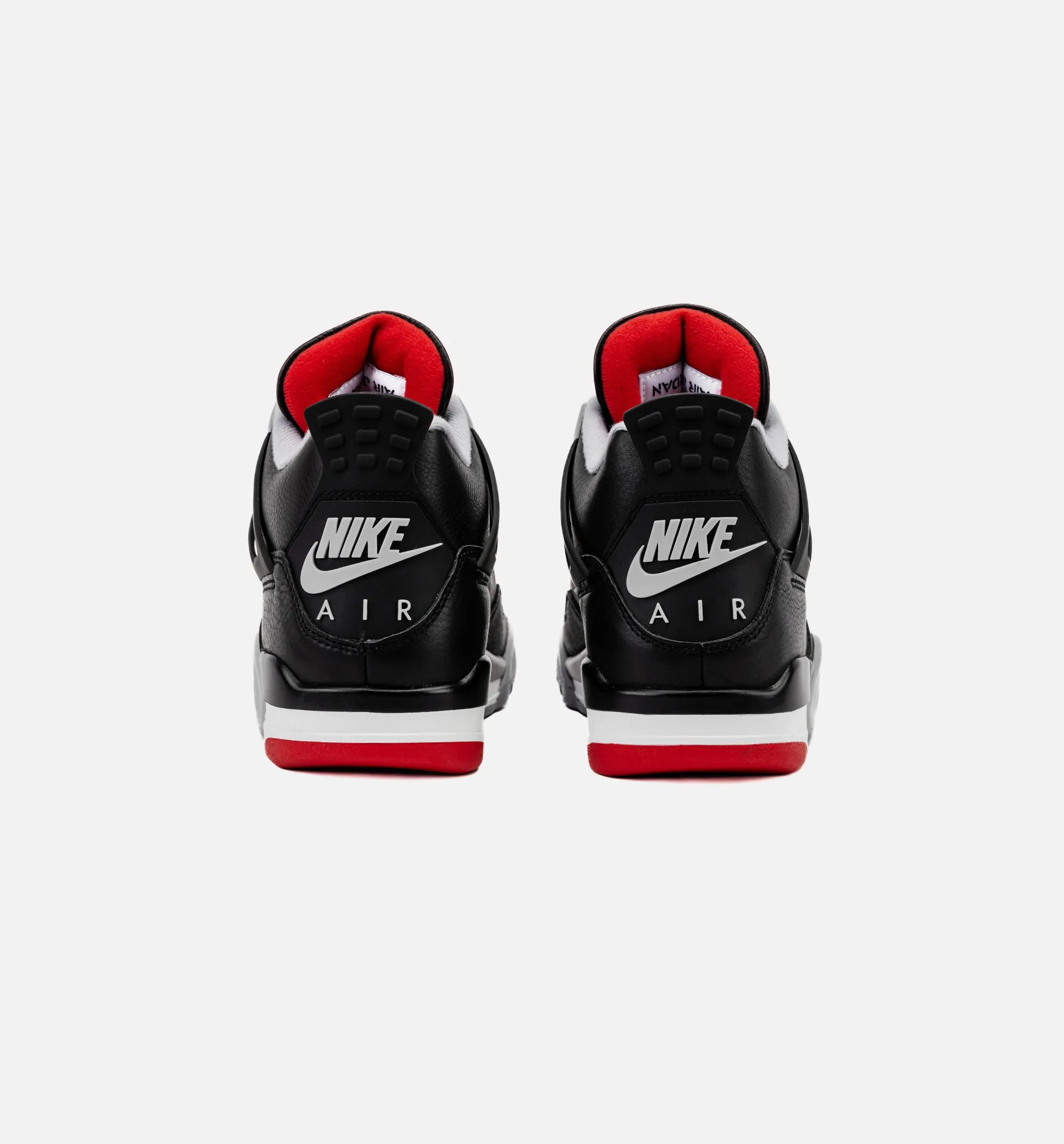 Air Jordan 4 Retro Bred Reimagined Mens Lifestyle Shoe - Black/Fire Red/Cement Grey/Summit White Limit One Per Customer