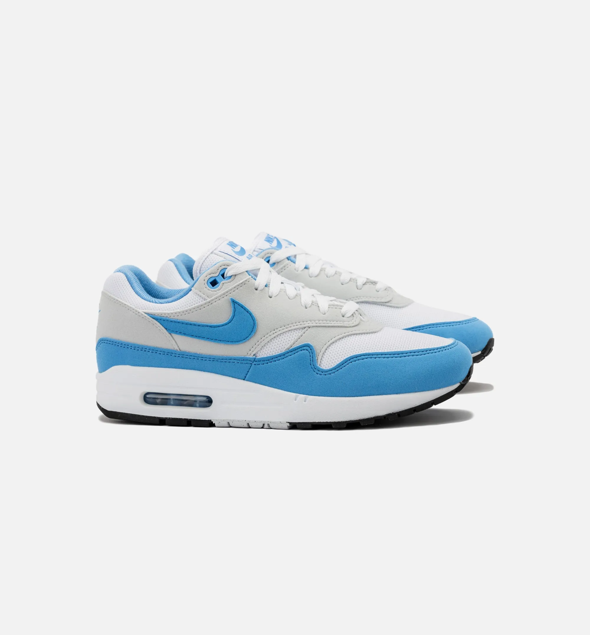 Air Max 1 University Blue Mens Lifestyle Shoe - White/University Blue