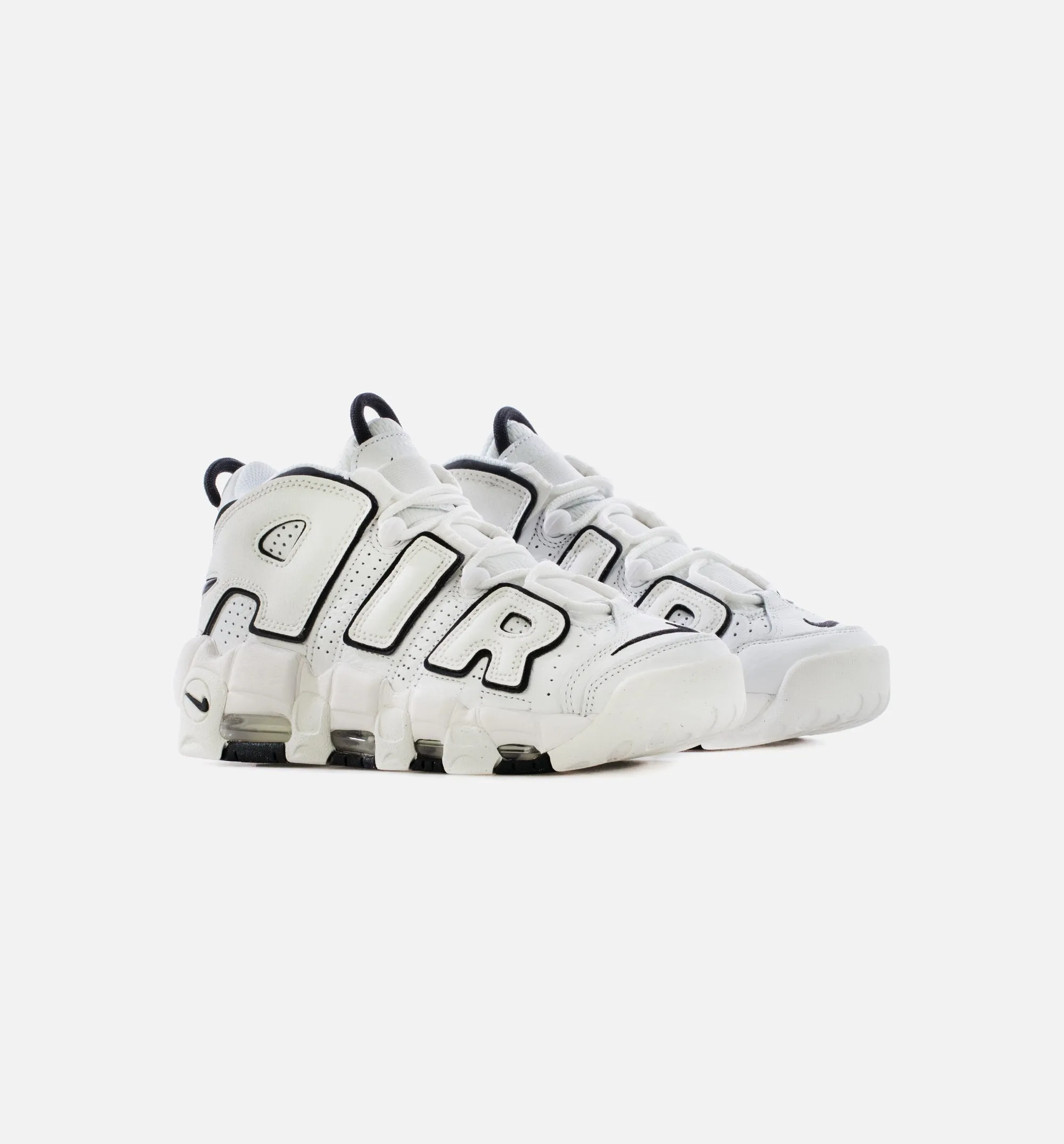 Air More Uptempo Womens Lifestyle Shoe - Black/White