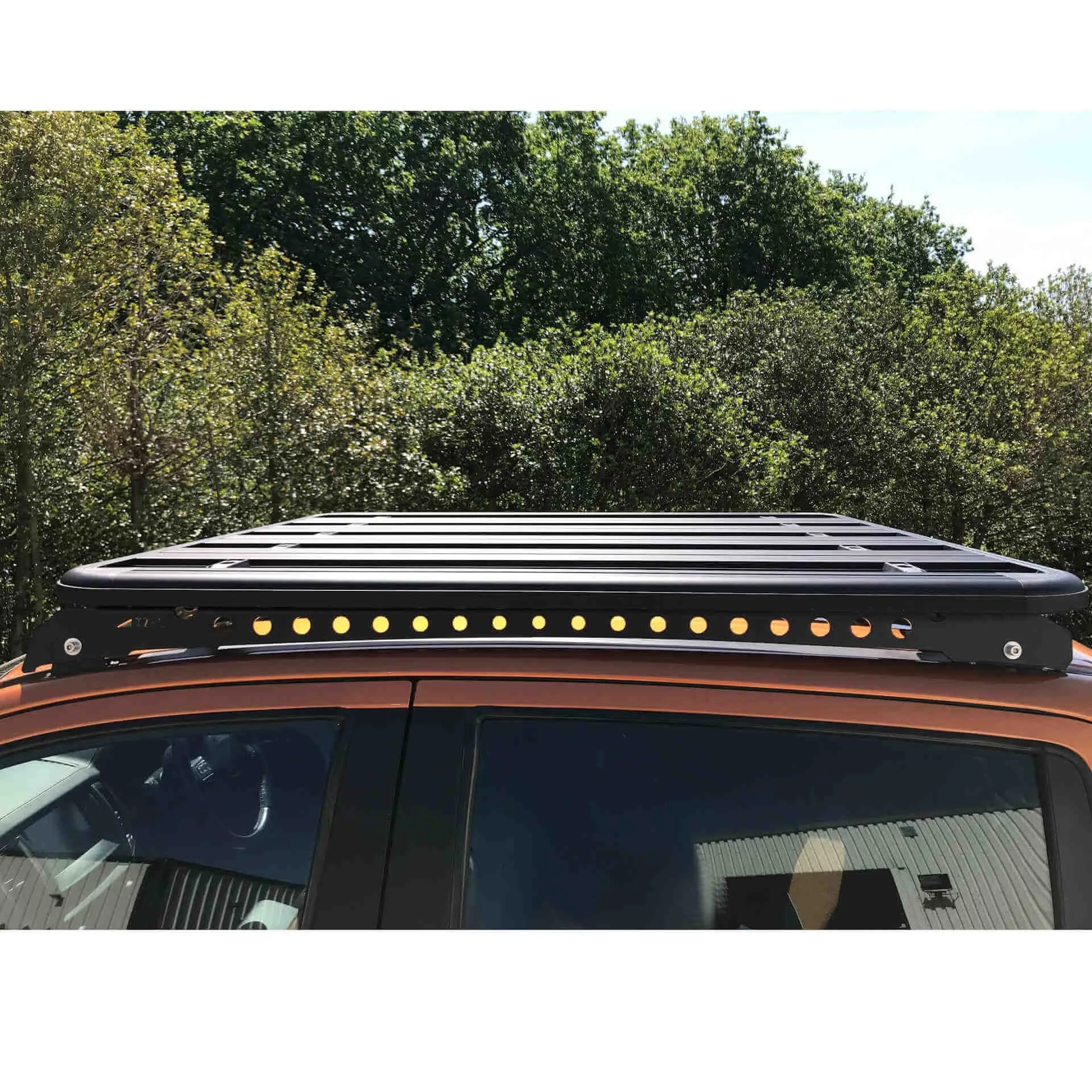 AluMod Low Profile 135cm x 125cm Roof Rack Toyota Hilux 2016 