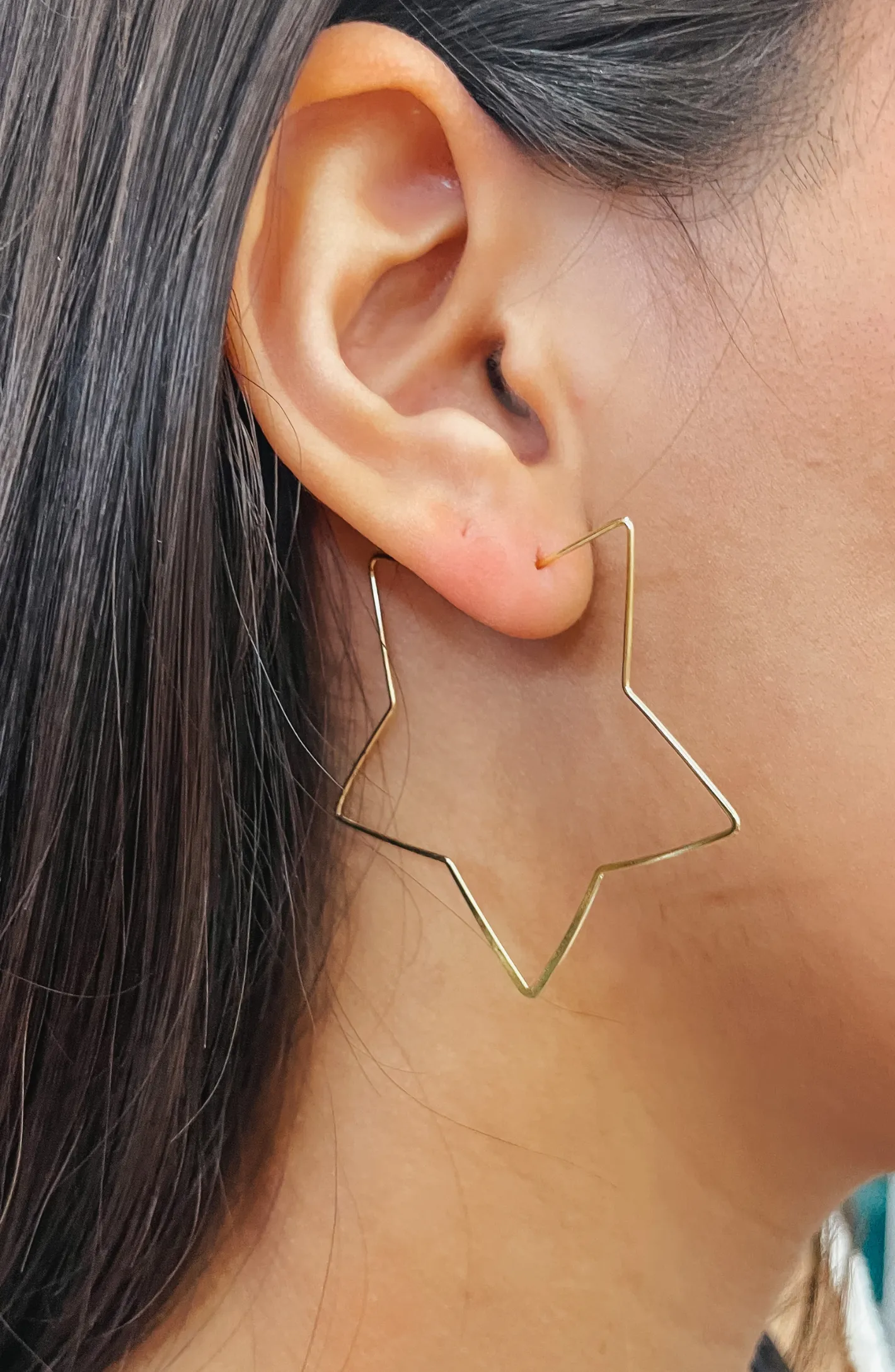 Among the Stars Hoop Earring