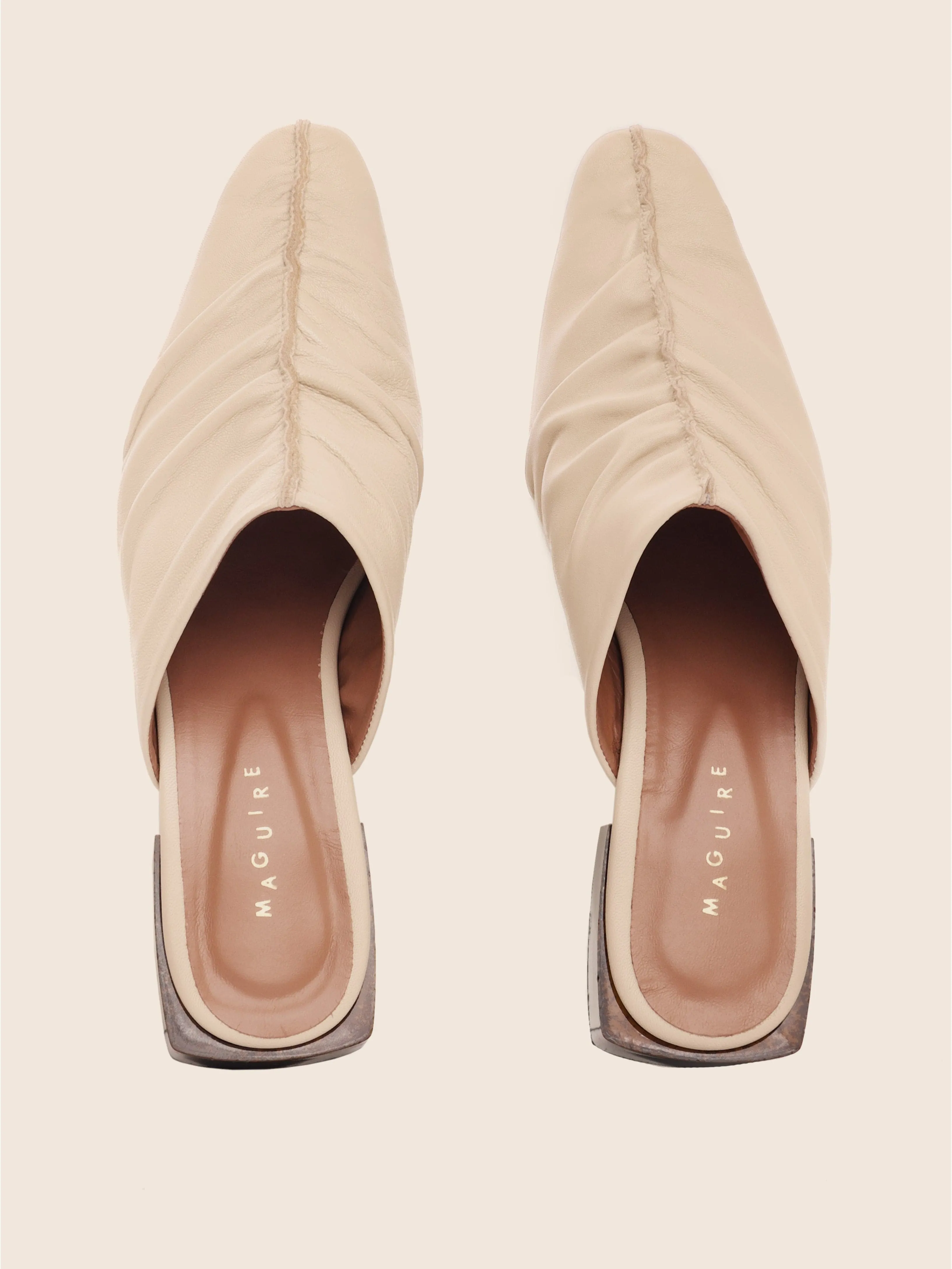 Amora Cream Mule