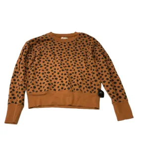 Animal Print  Sweatshirt Crewneck By Madewell  Size: M