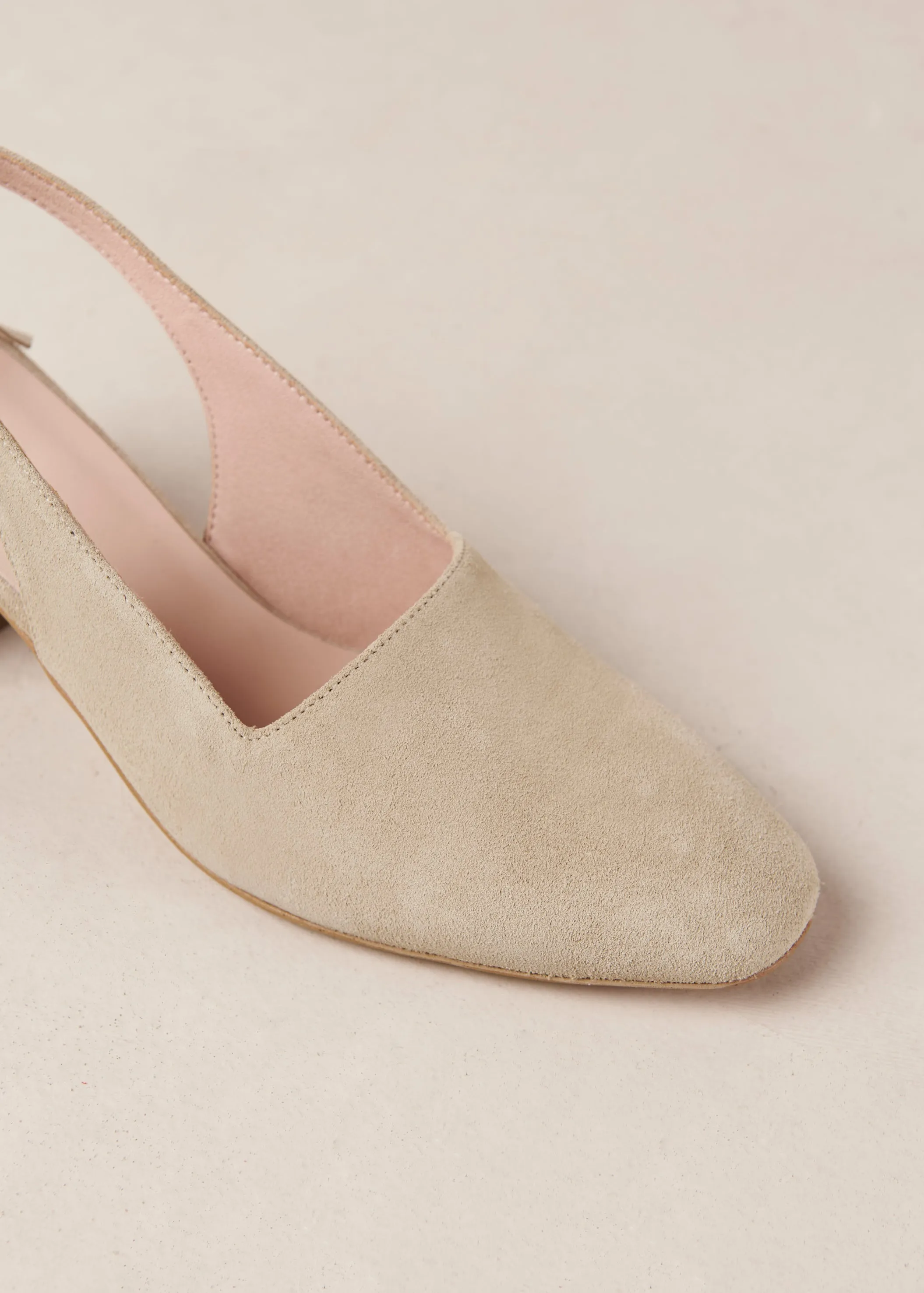 Charlotte Beige Leather Pumps