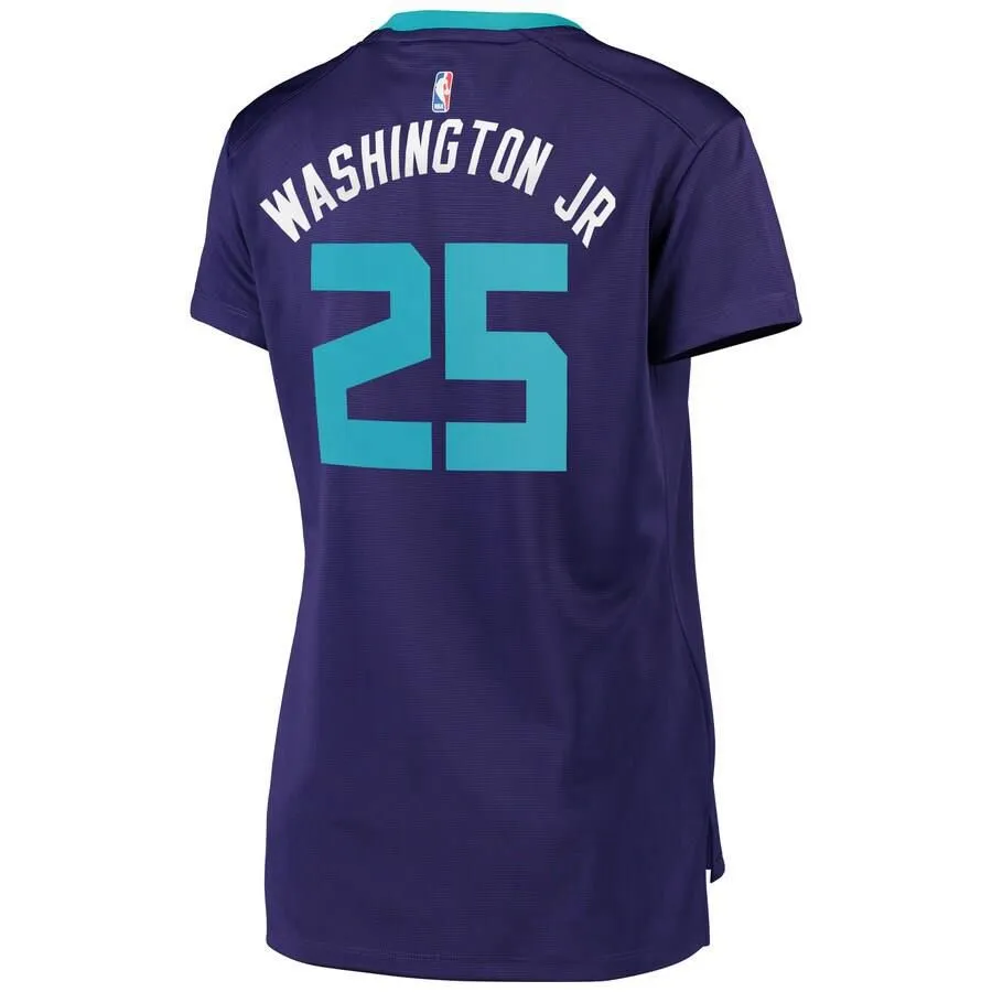 Charlotte Hornets PJ Washington Jr. Fanatics Branded Replica Fast Break Player Statement Jersey Womens - Purple | Ireland I4172A3