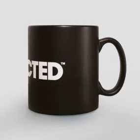 Defected Logo Matt Black Ceramic Mug