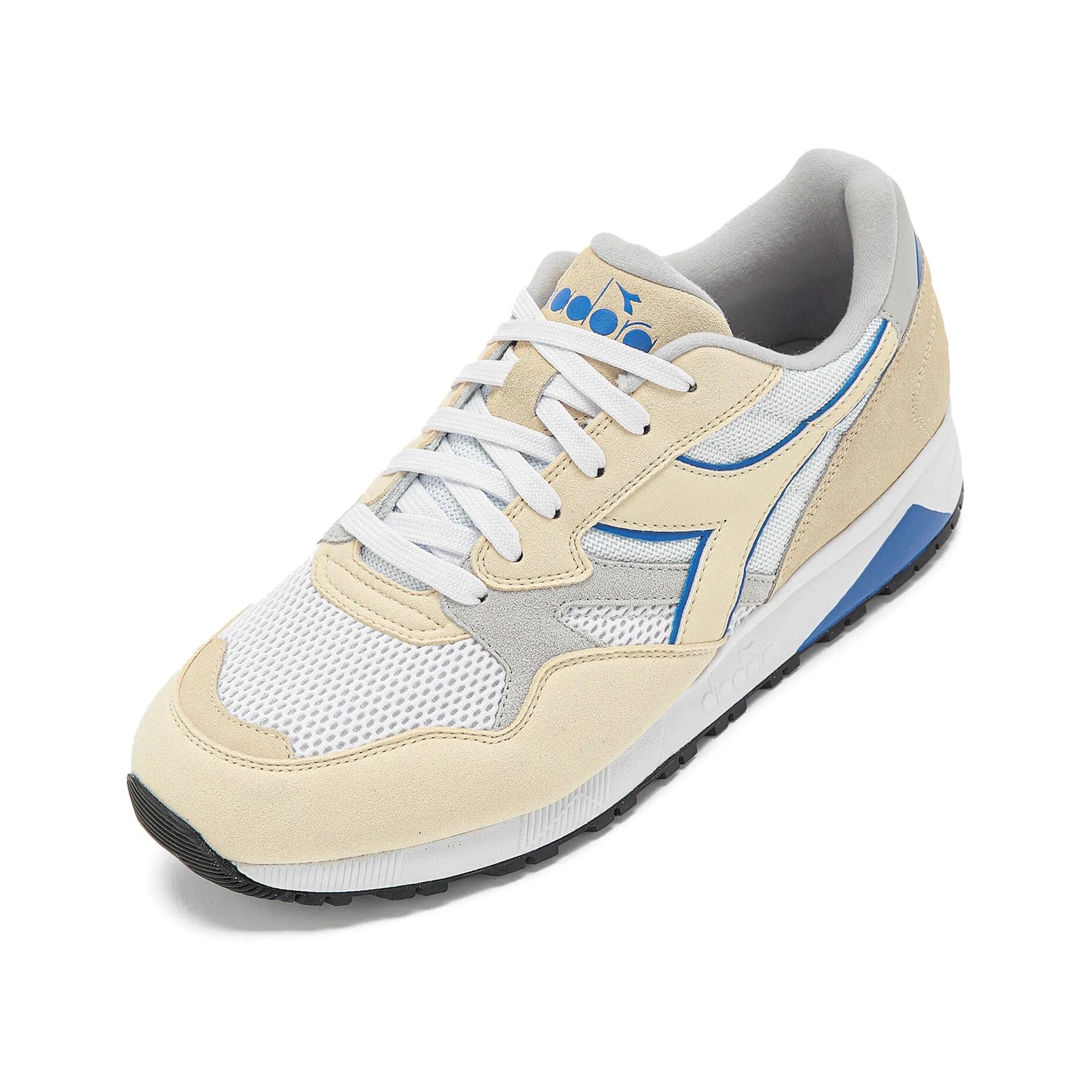 Diadora N902 Tech Mesh Trainers - White / Autumn Glory