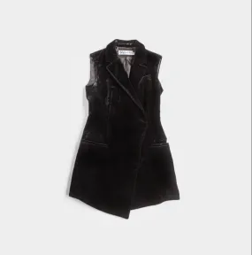 DIOR - Gilet velvet black size 36 FR