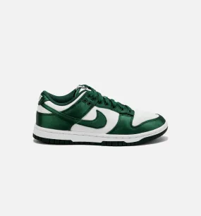 Dunk Low Satin Green Womens Lifestyle Shoe - White/Green Free Shipping