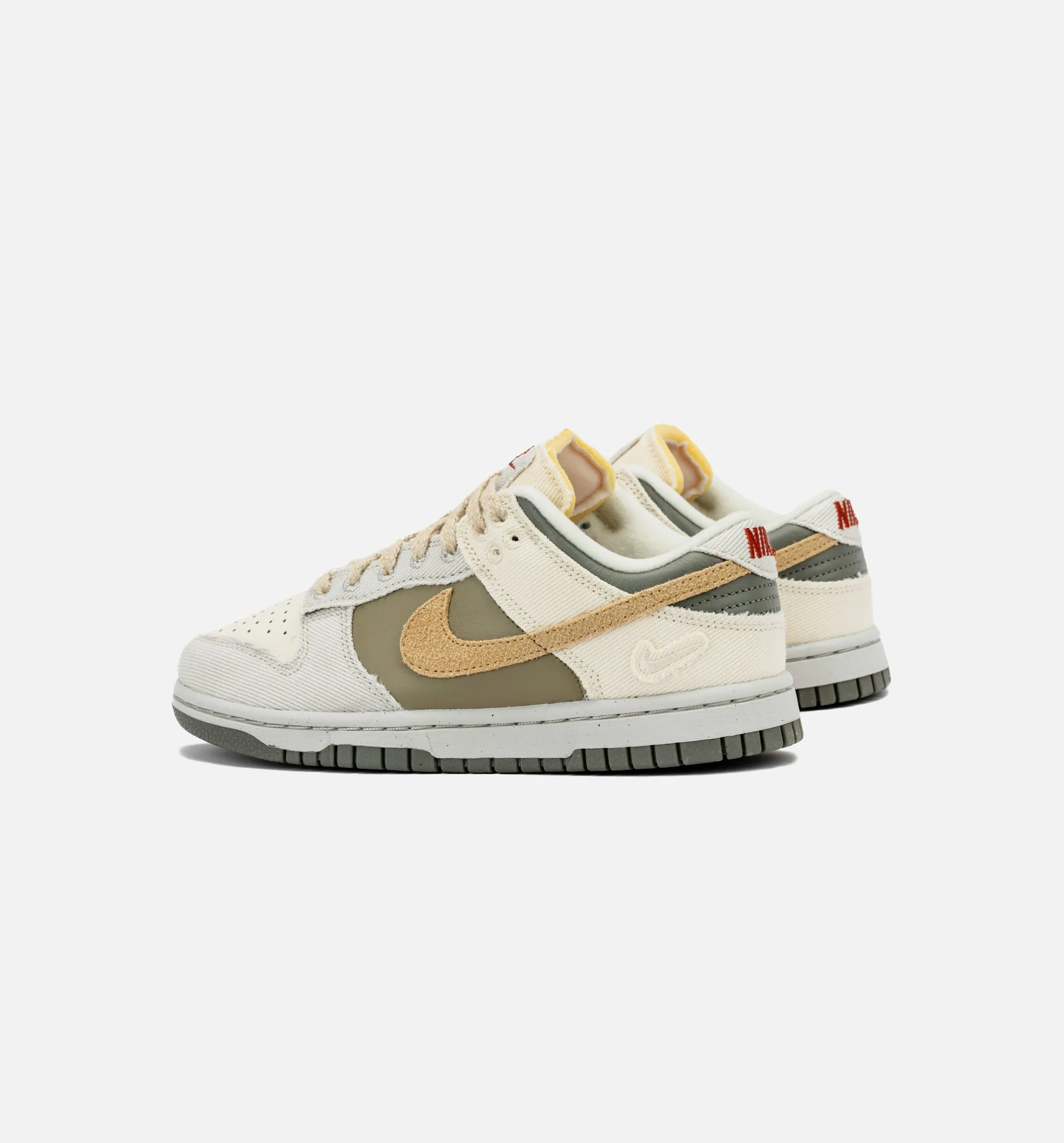 Dunk Low Womens Lifestyle Shoe - Coconut Milk/Sesame/Alabaster/Light Bone/Neutral Olive