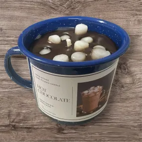 Enamel Camping Hot Chocolate Candle