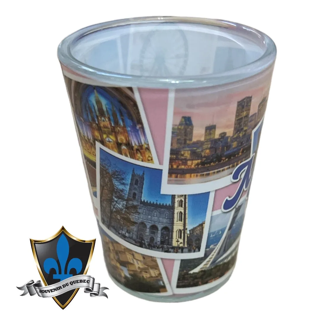 Famous   Montreal Scene Shot Glass