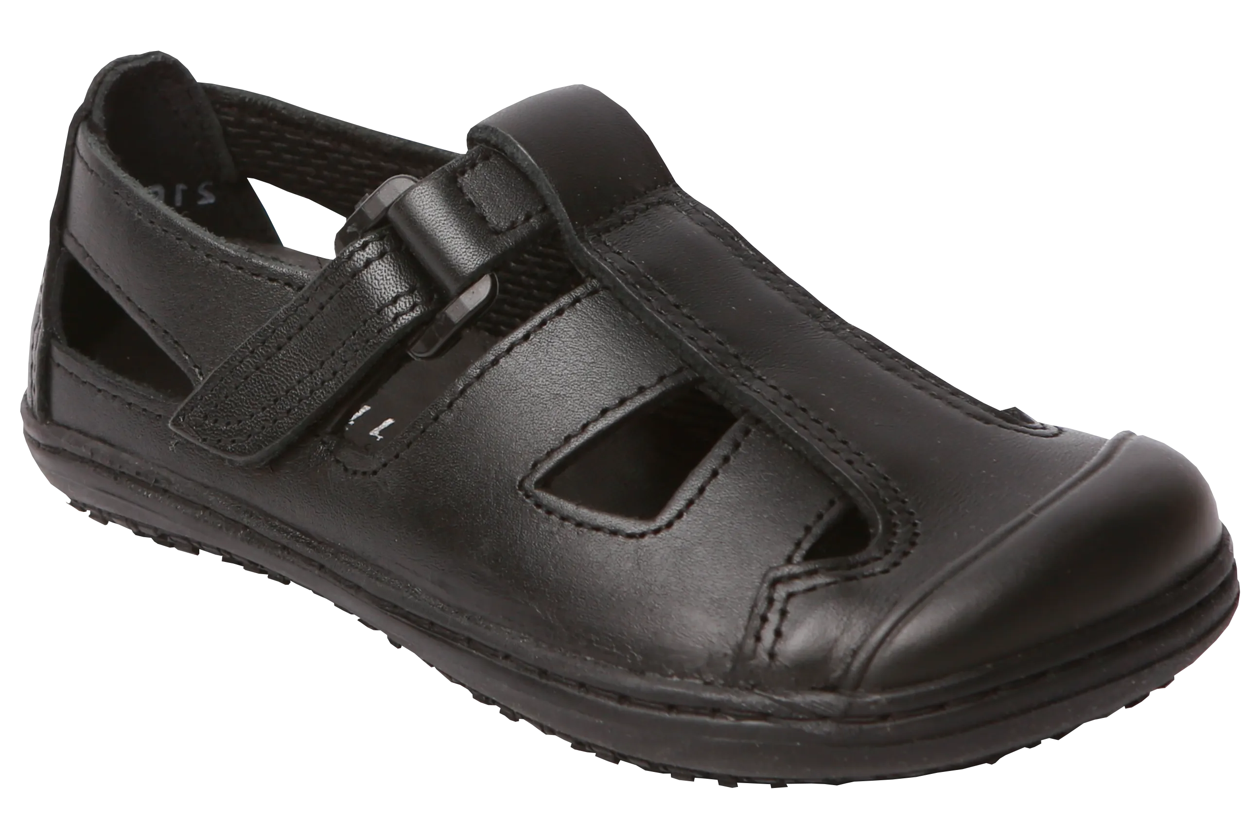 Froggies Boys School Sandals - Black