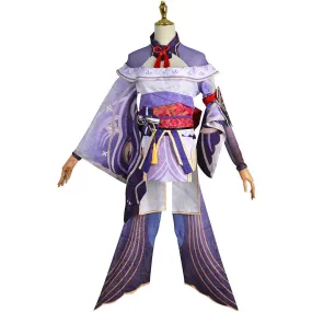 Genshin Impact Beelzebul Raiden Shogun Cosplay Costume Outfits Halloween Carnival Party Suit