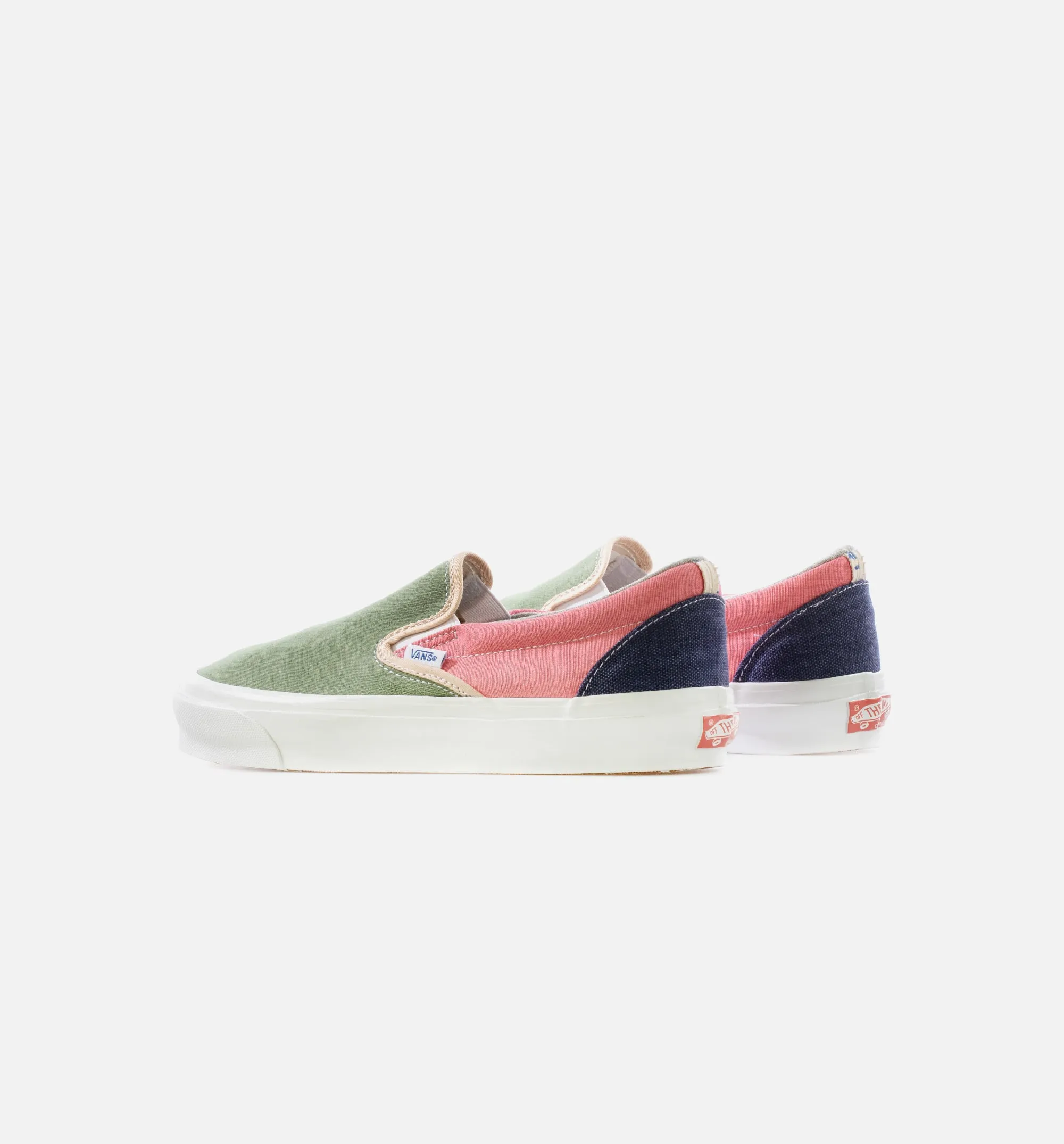 Geoff McFetridge Vault OG Classic SlipOn LX Mens Skate Shoe - Green/Multi