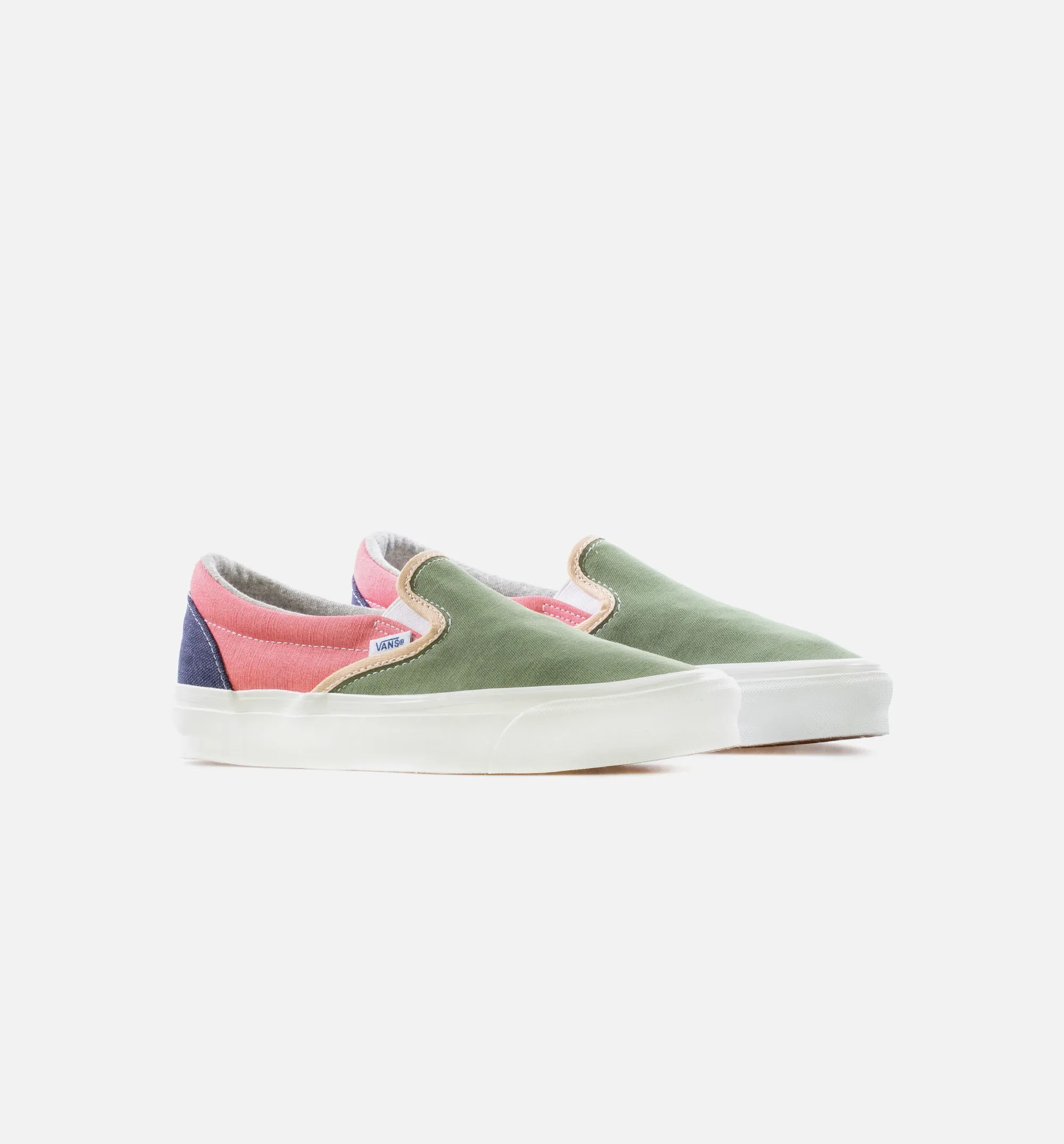 Geoff McFetridge Vault OG Classic SlipOn LX Mens Skate Shoe - Green/Multi