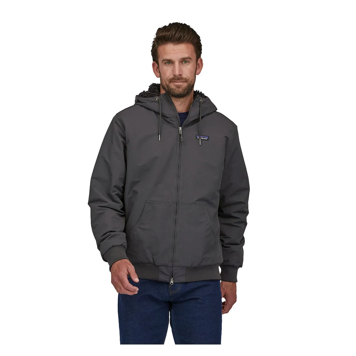 Giubbino Uomo Patagonia Lined Isthmus Hoody Nero