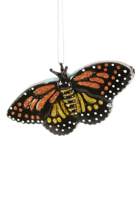 GLITTERY BUTTERFLY ORNAMENT