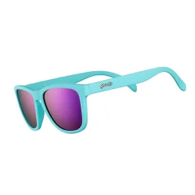 Goodr OGs Sports Sunglasses - Electric Dinotopia Carnival (Queen Of Pain)