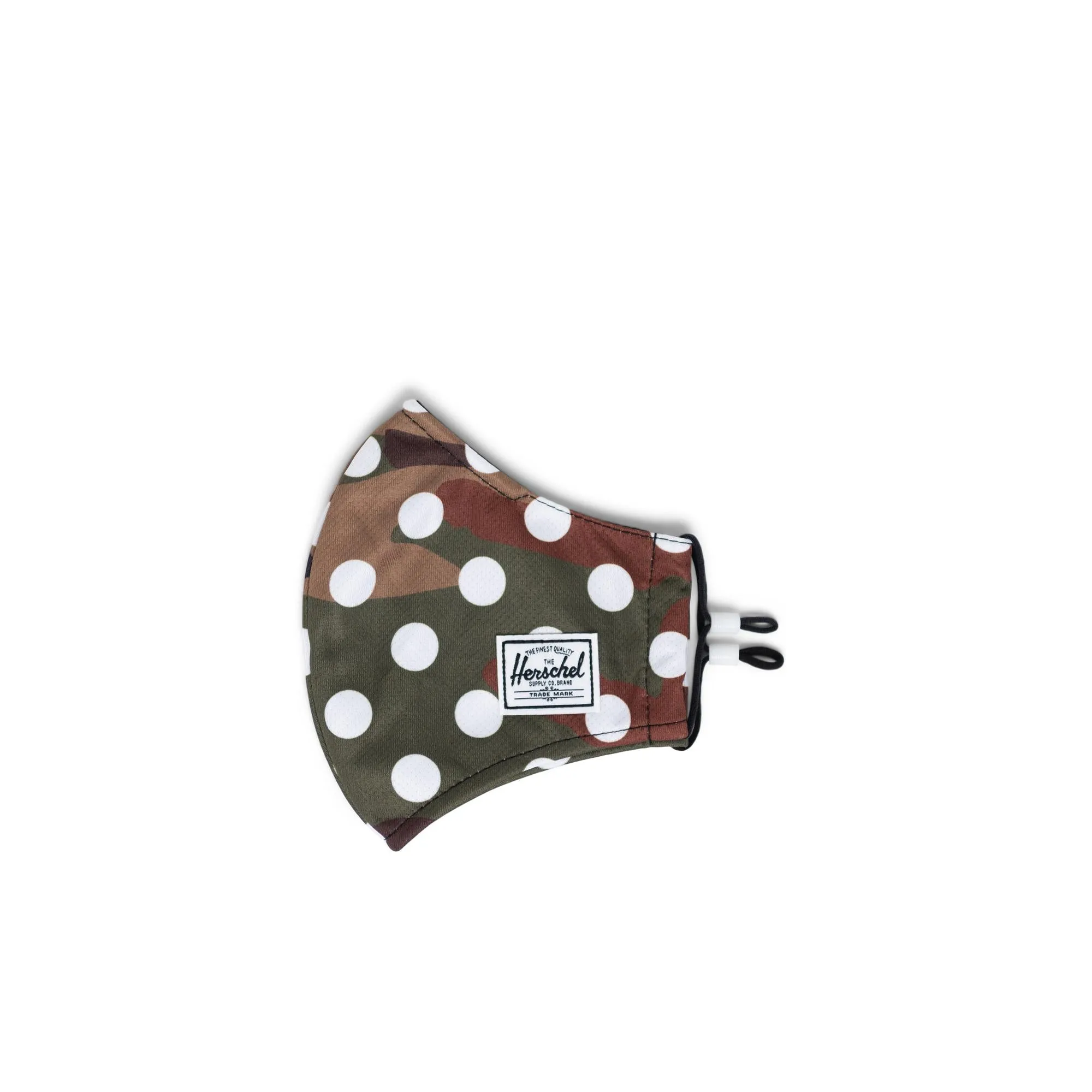 Herschel Classic Fitted Face Mask Woodland Camo Polka Dot