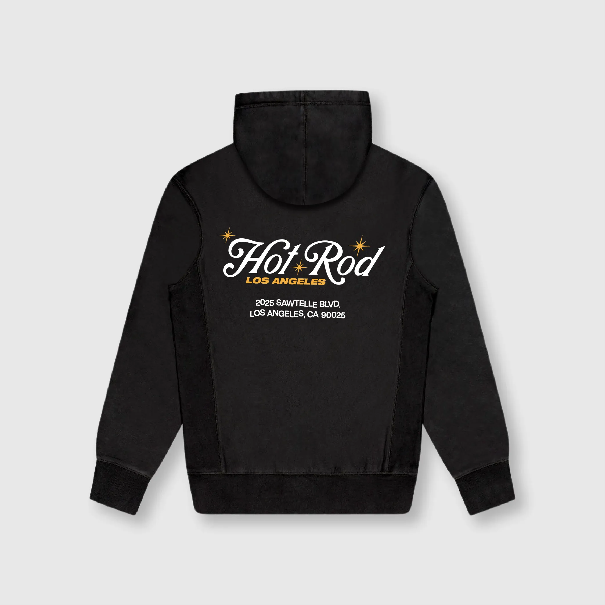 HOT ROD HOLIDAY HOODIE (BLACK)