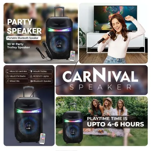 iCruze Carnival  BT Party Speaker