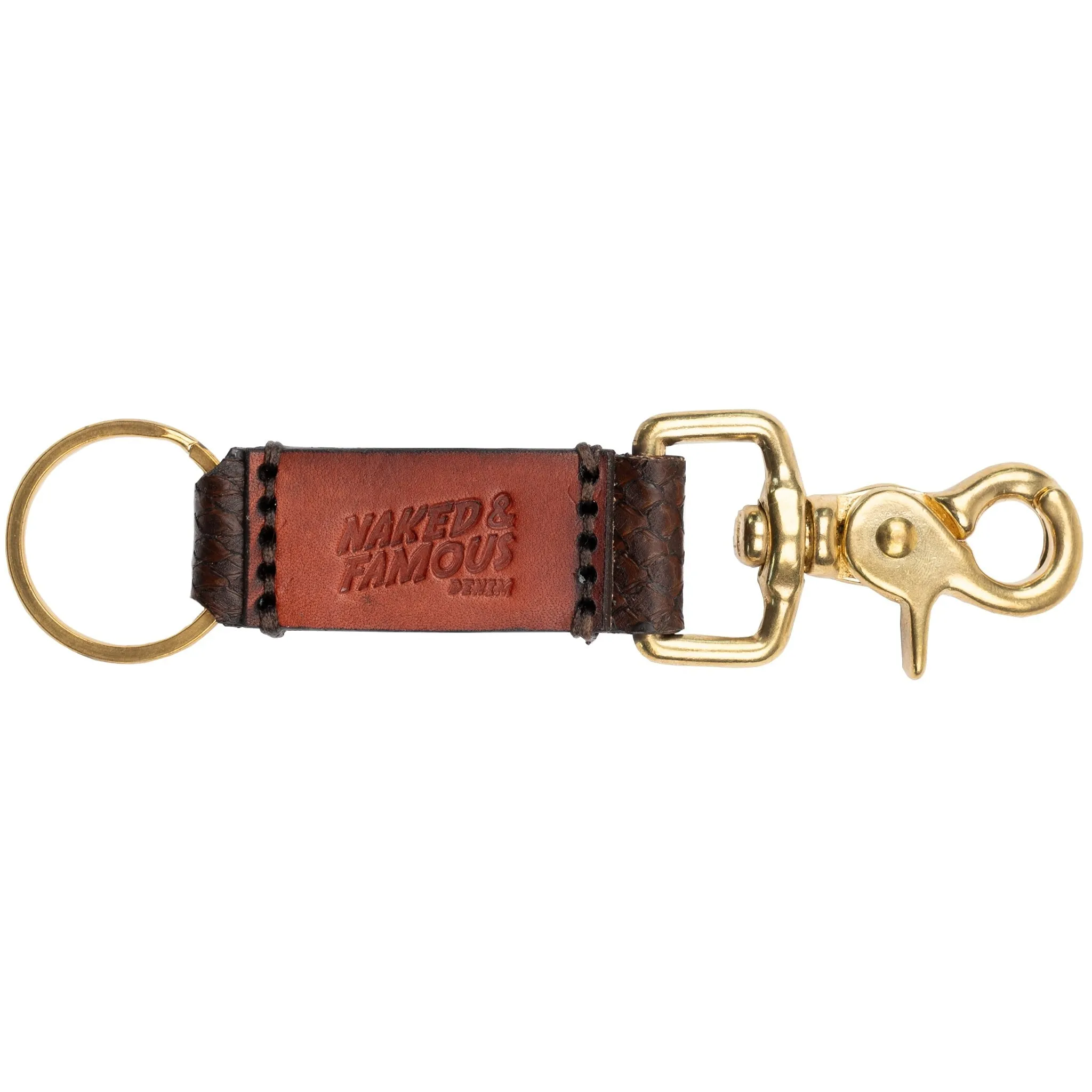 Keychain - Brown Salmon