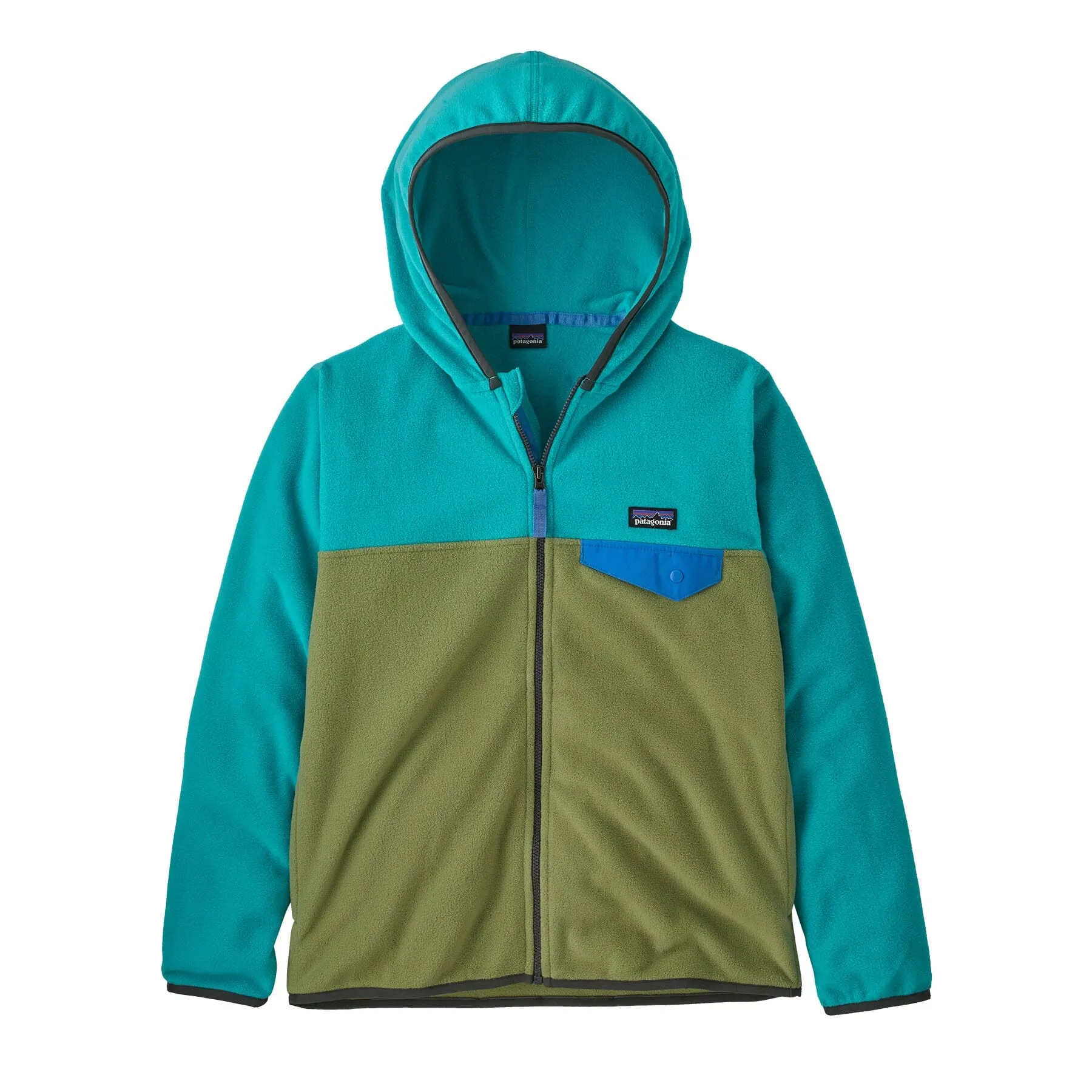 Kids Micro D Snap-T Jacket - 100% recycled polyester