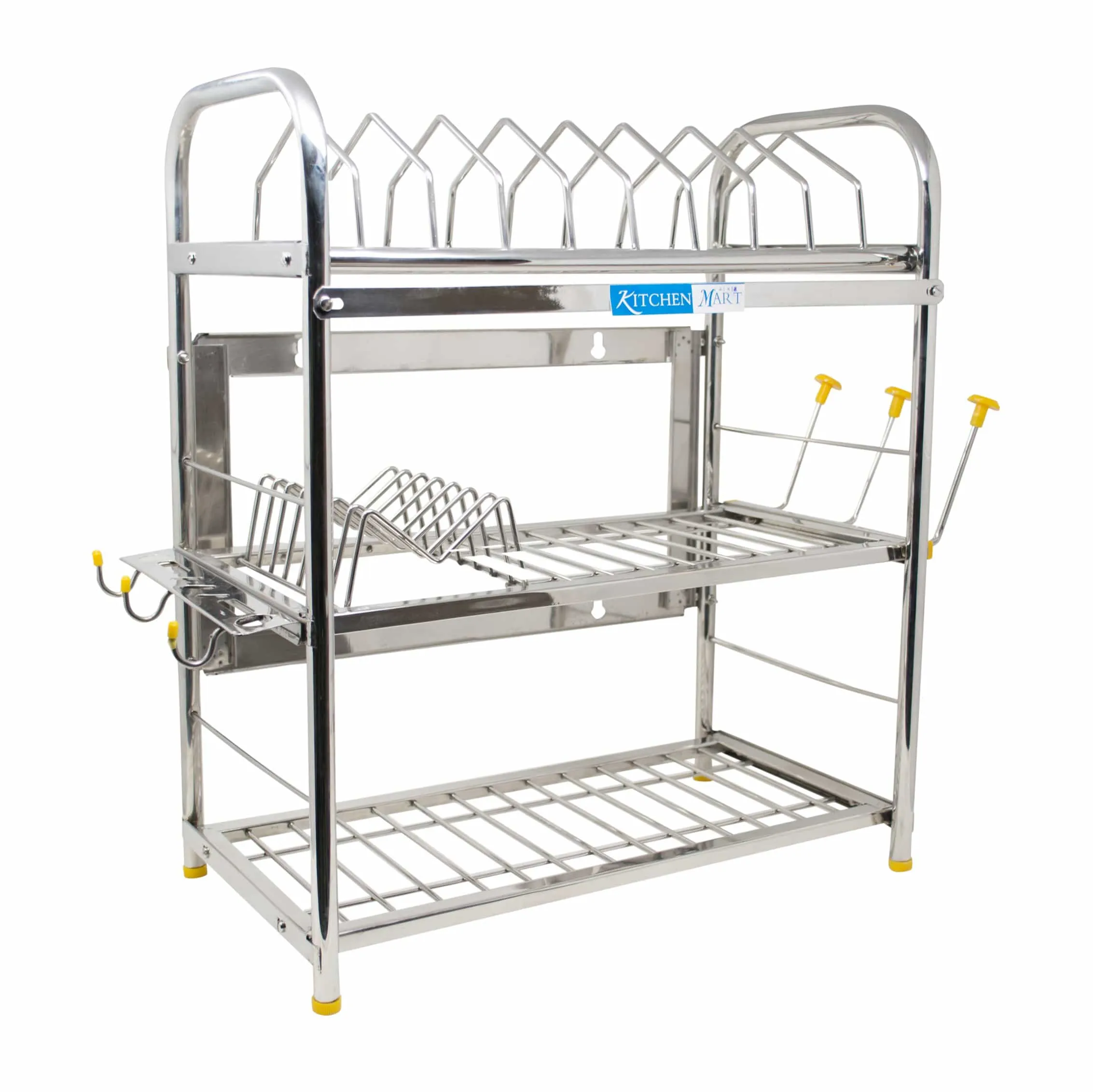 Kitchen Mart Stainless Steel Kitchen Rack (21 x 18 inch)