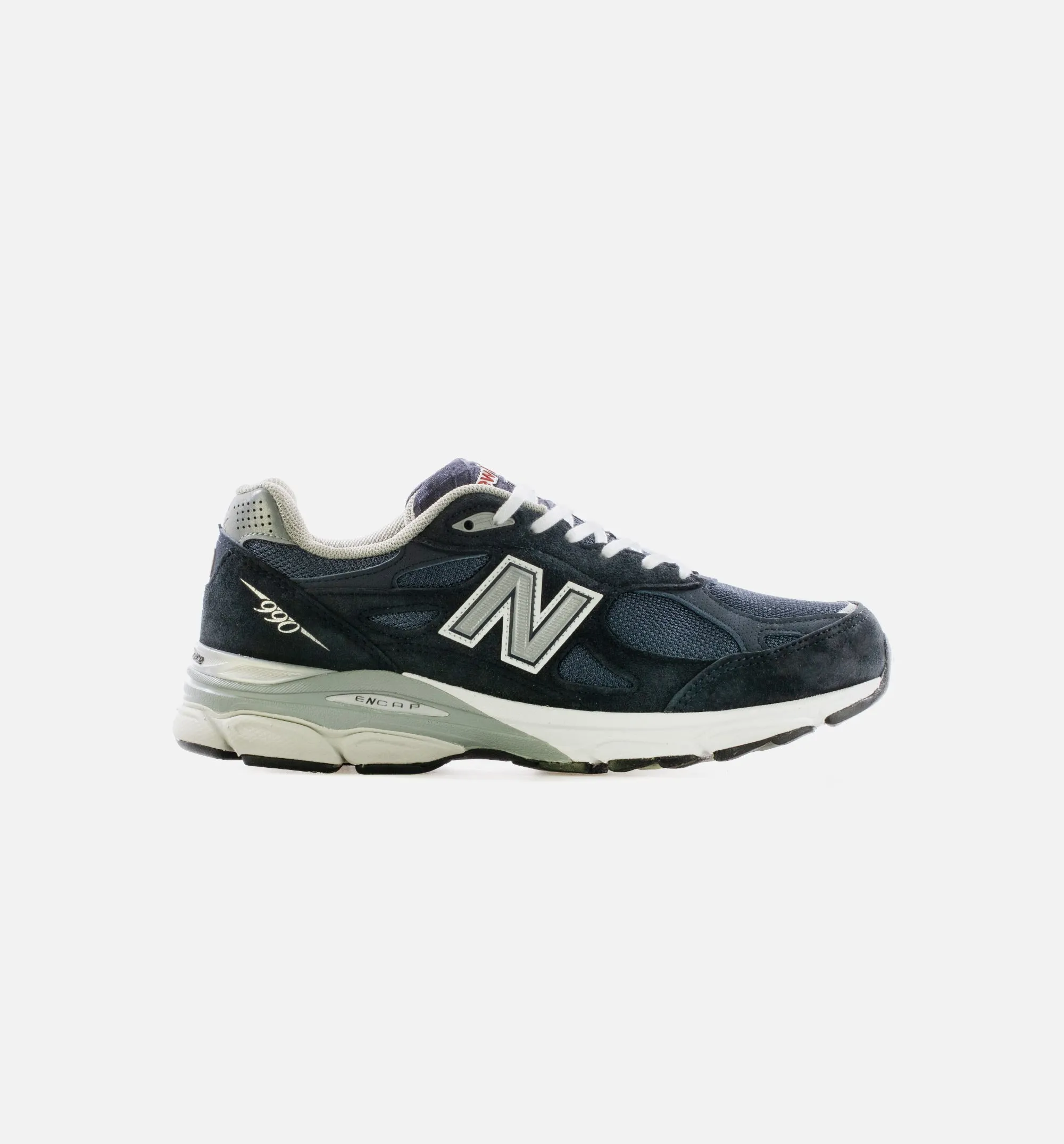 Made in USA 990v3 Mens Running Shoe - Navy/Black