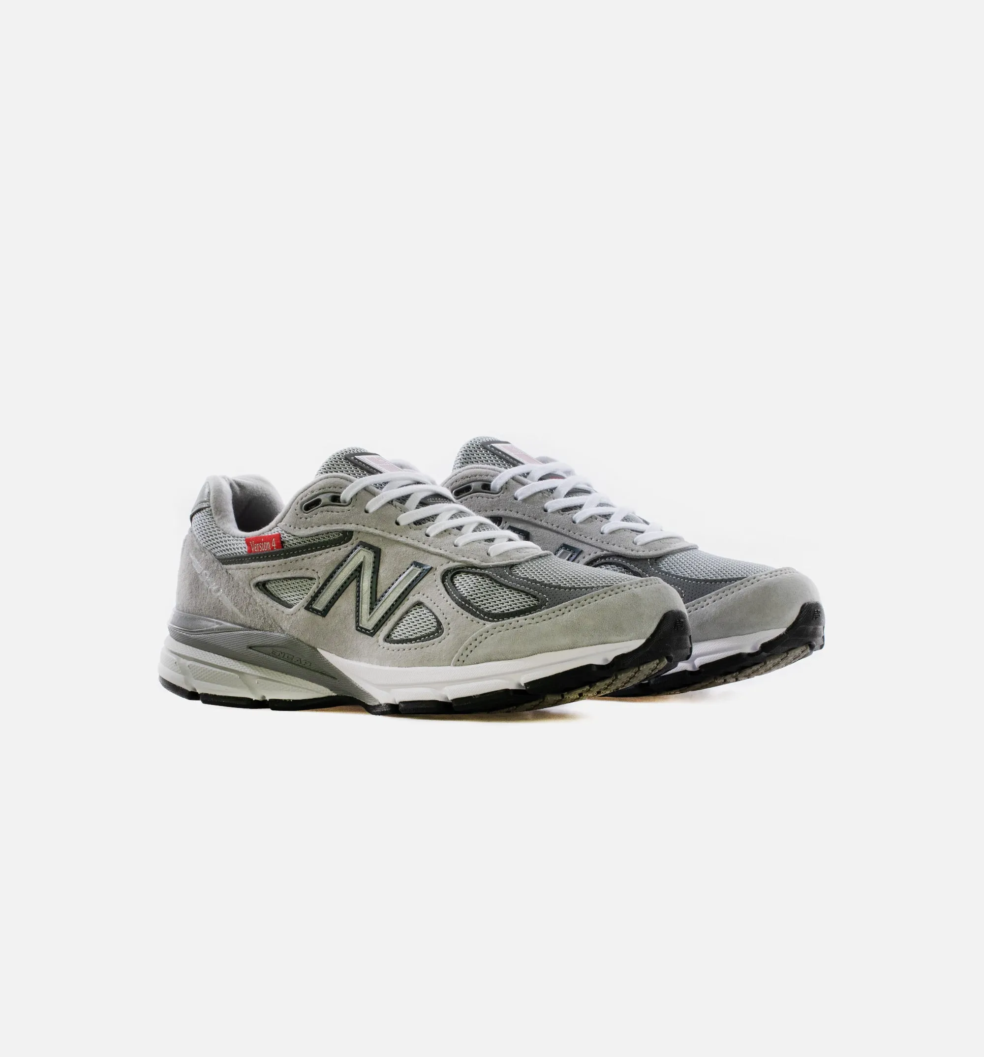 Made in USA 990v4 Mens Running Shoe - Gray/White