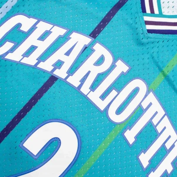 M&N NBA Swingman Jersey Charlotte Hornets Road 1992-93 Larry Johnson