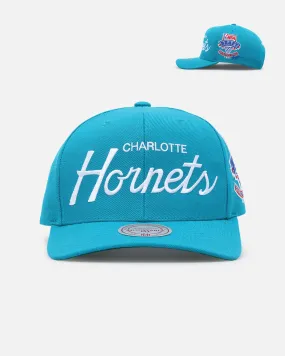 Mitchell & Ness Charlotte Hornets '1991 Draft Pick' Snapback Aqua