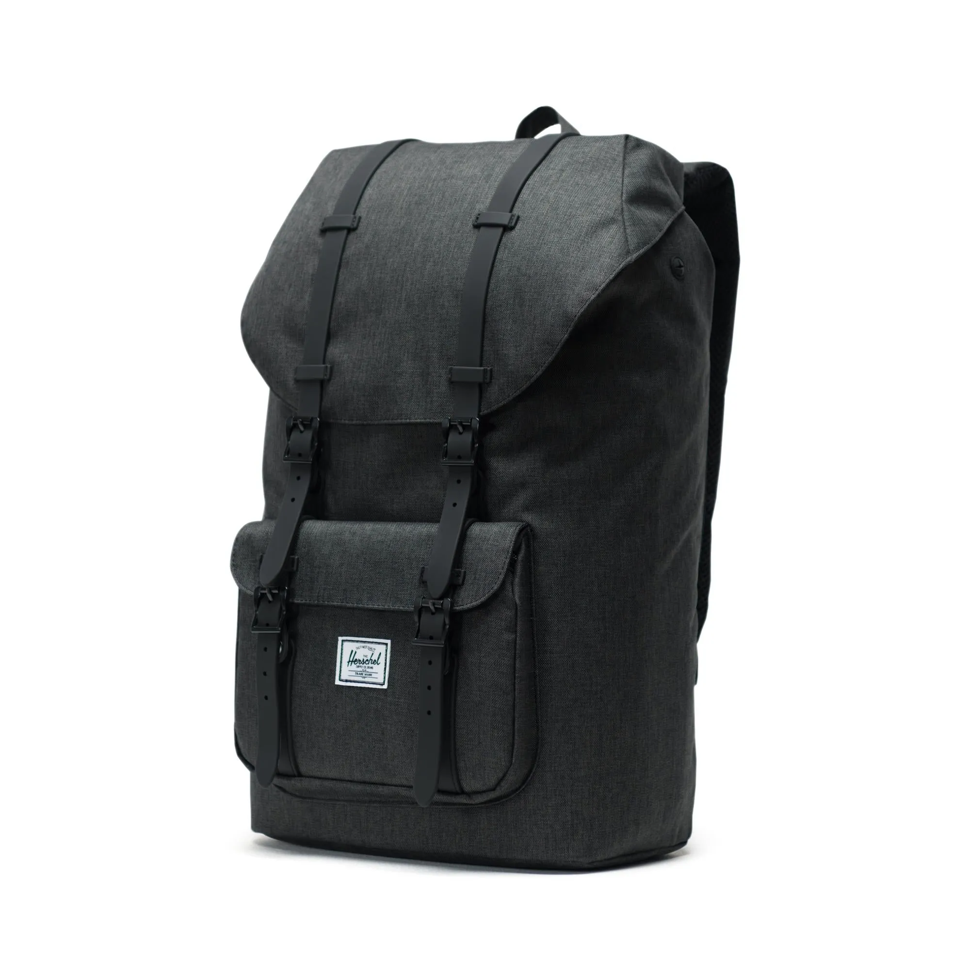 Mochila Herschel Little America Black Crosshatch/Black