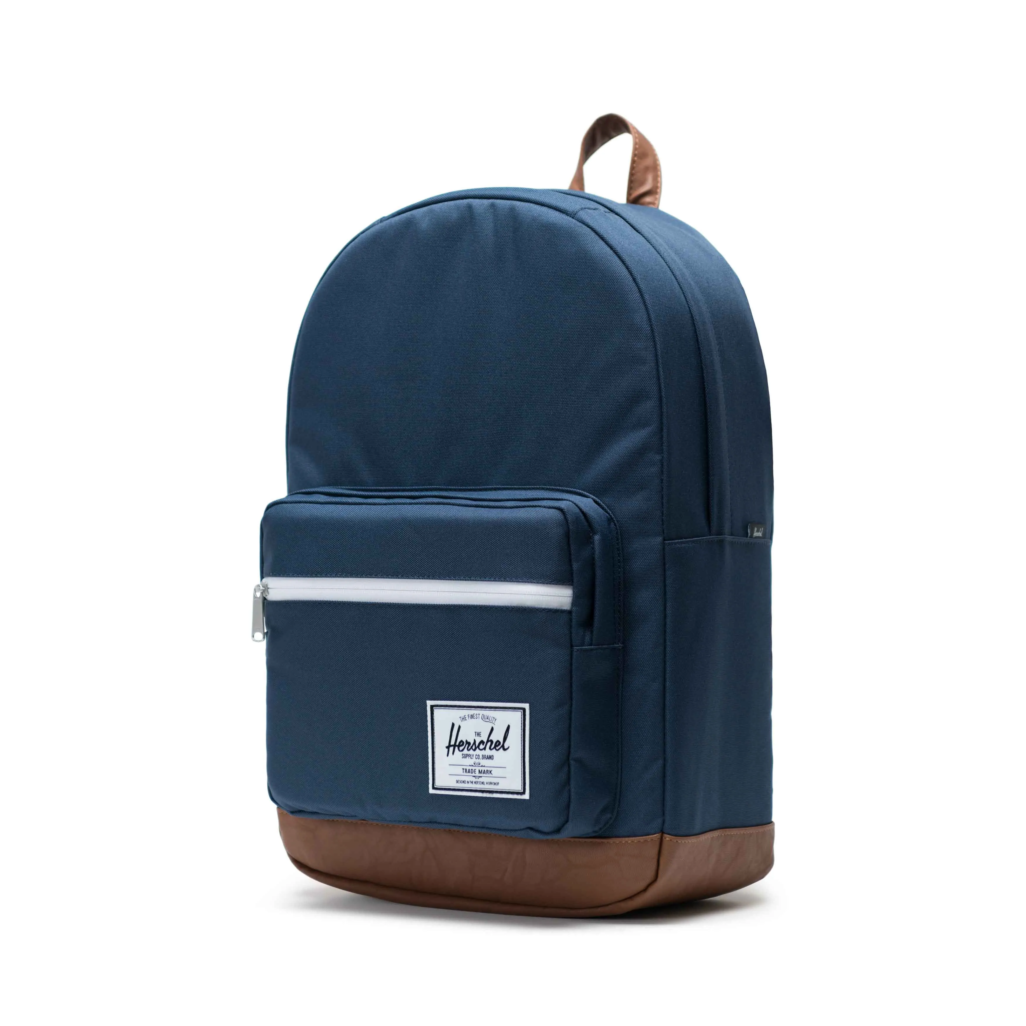 Mochila Herschel Pop Quiz Navy/Tan Synthetic Leather