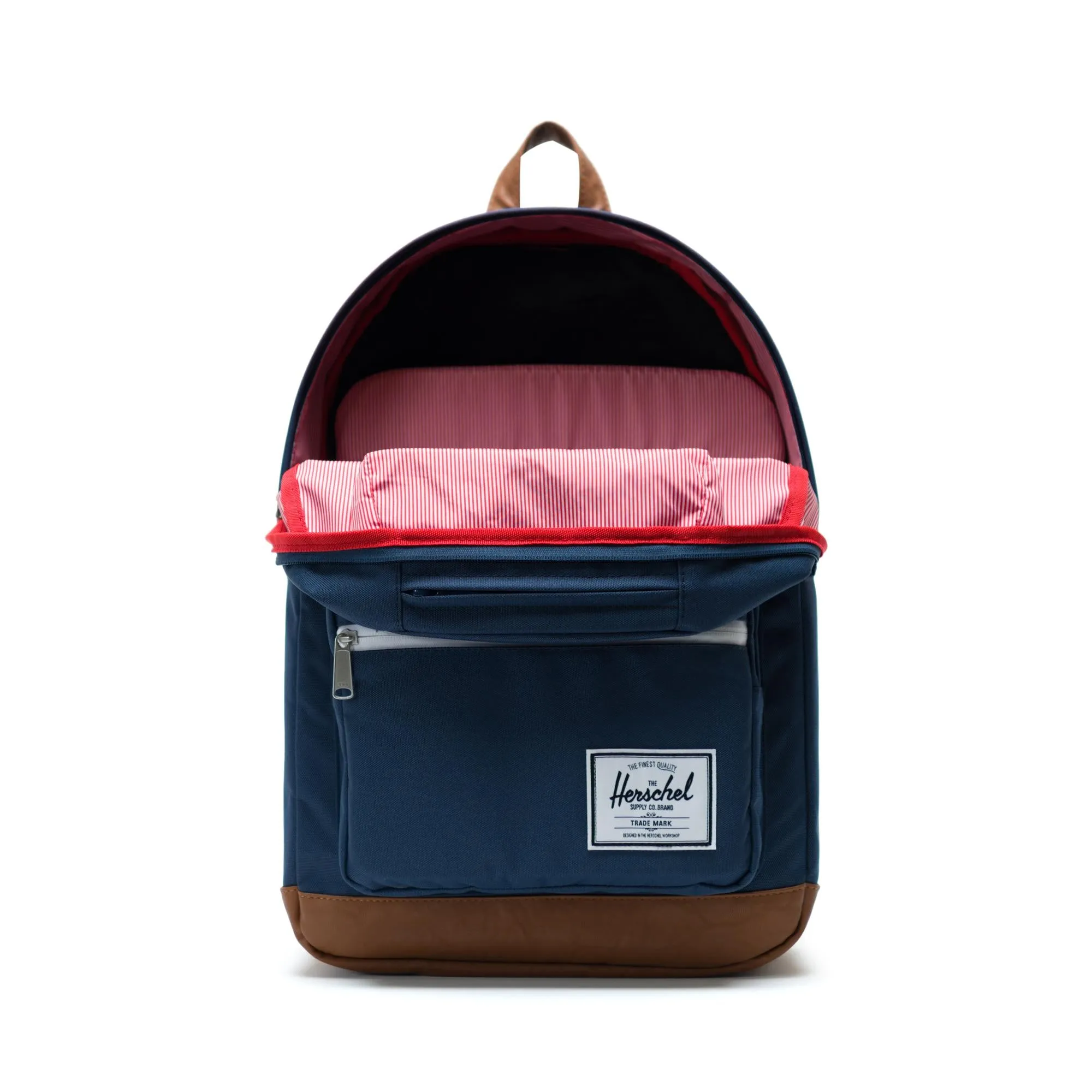 Mochila Herschel Pop Quiz Navy/Tan Synthetic Leather