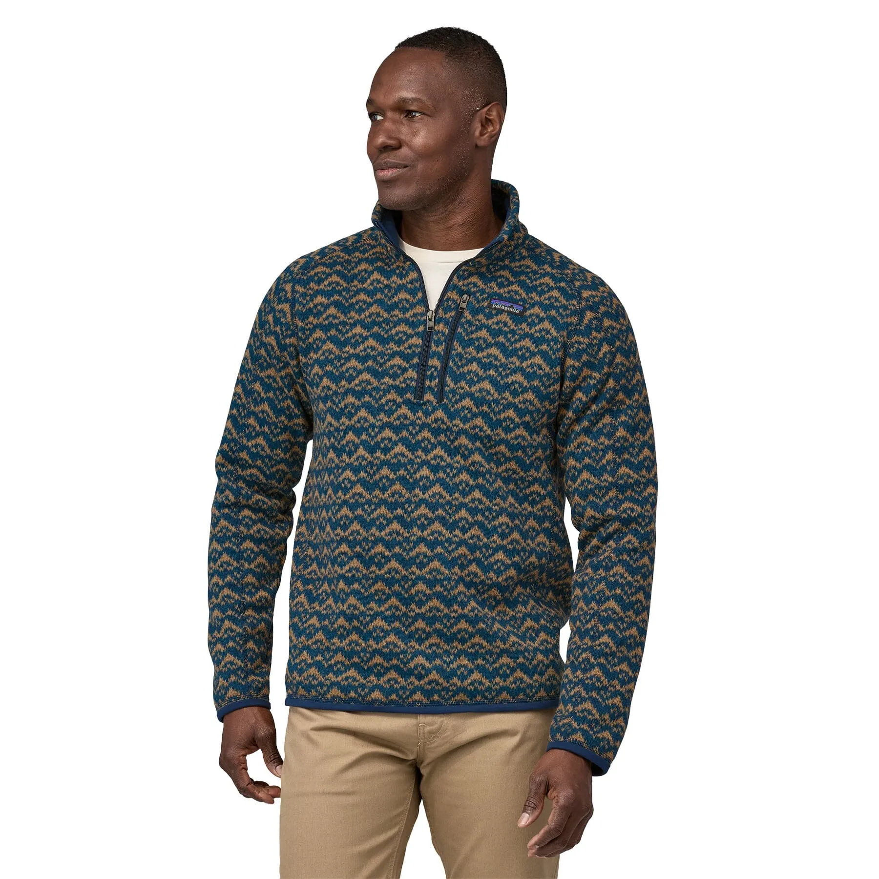 M's Better Sweater 1/4 Zip Fleece - 100% Recycled Polyester