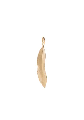 Ole Lynggaard Leaves 18KYG Leaf Pendant | 4.5cm