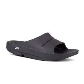 Oofos Ooahh Recovery Slide Sandal - Black