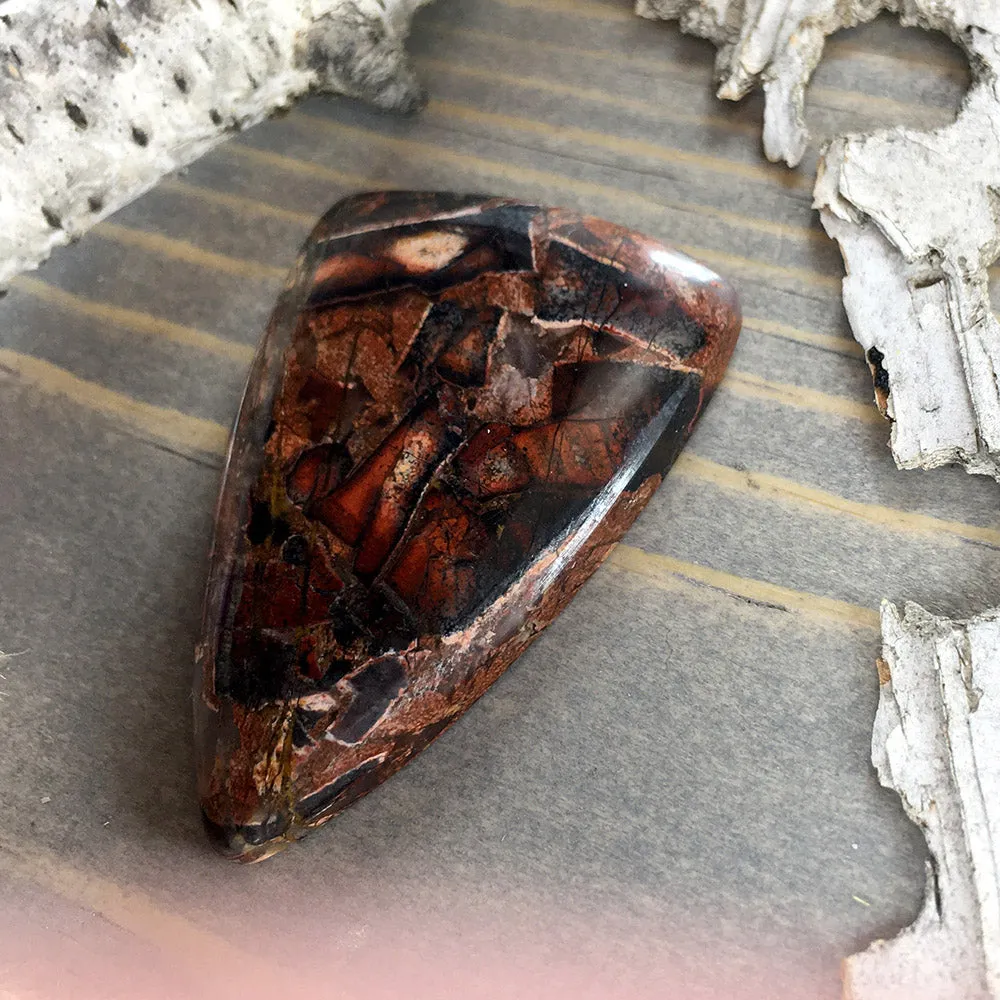 Patagonia Brecciated Jasper Cabochon