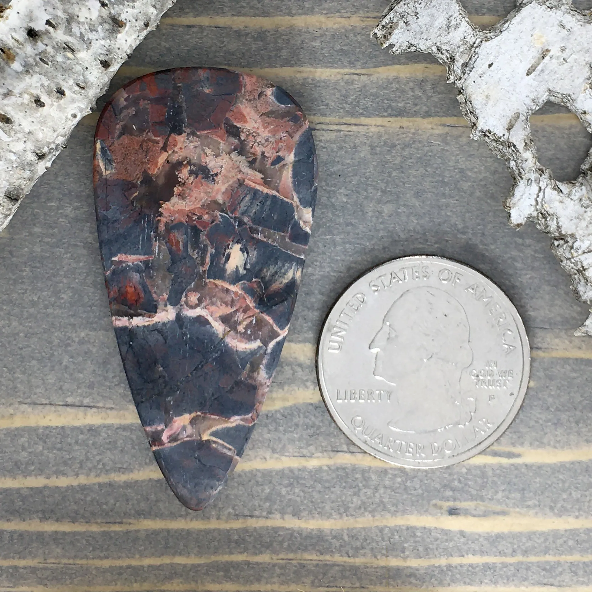 Patagonia Brecciated Jasper Cabochon